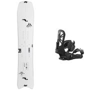 Jones - Splitboard - Snowboard set Hovercraft 2.0 Splitboard 2024 in Wood - Brown Brown 156 cm