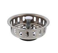 Jones Stephens B03010 Aerator Corp SS Fit All Basket Strainer, Silver