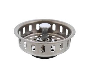 Jones Stephens B03010 Aerator Corp SS Fit All Basket Strainer, Silver