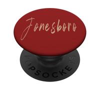 Jonesboro Arkansas Vintage elegant design PopSockets Adhesive PopGrip