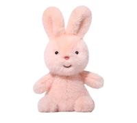 Jongyumo Cute Rabbit Plush Cuddly Toy Children's Cartoon Bunny Cuddly Collectible Soft Companion for Comfort and Cuddling for Children and Adults