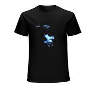 Joni Mitchell one sideHOTCOTTON Shirt Short Sleeve T-Shirt Black M