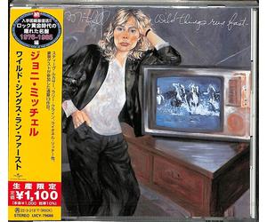Joni Mitchell SEALED BRAND NEW CD Wild Things Run Fast Japan OBI
