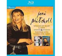 JONI MITCHELL-WOMAN OF HEART &MIND/PAINTING WITH WORDS AND MUSIC BLU-RAY NEW
