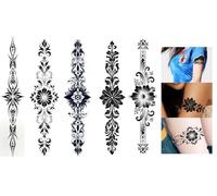 Joni5 Temporary Bracelet Tattoos Leg Tattoos Arm Tattoos 5 Sheets