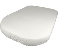 Jonic Essentials Motorhome Caravan Bedding Fitted Sheets for Island Shaped Motorhome Caravan Mattress Beds, Luxury Cream Polycotton 200 Thread Count, Elasticated All Around, Made in UK (137/190/30cm)