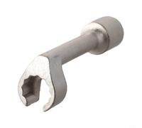 Jonikuper 1/2-Inch Drive Fuel Line Socket Wrench Set - 6-Piece Metric Sizes 12mm, 14mm, 16mm, 17mm, 18mm, 19mm - Automotive Tube and Pipe Line Wrench for Heavy-Duty Use(17mm)