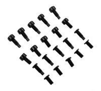 Jonikuper 20 Pack Replacement Screws for Ring Video Doorbell 2 and Pro, T16 & For T5 Security Screw Set with Short and Long Variants, Carbon Steel