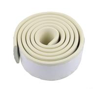 Jonikuper 2M Self- Skirting Board for Home Safety, Thickened 1cm Wall Corner Protector Strip, Waterproof Rubber For Edge Guard for Table Corners, Kitchen(White)