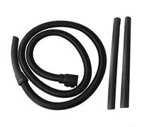 Jonikuper 2Pcs Vacuum Cleaner Extension Tubes Set, For Karcher WD2 MV2 Models Suction Hose Pipe Cleaning Tool Accessory, 45Cm Black Plastic