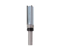 Jonikuper 3-Tooth Carbide Router Bit for Woodworking, 12 mm / 1/2-Inch Shank, Industrial-Grade Solid Steel Body with Anti-Kickback Design, High Hook & Shear Angles, C3 -Grain Cutting Edge(12mm Shank)