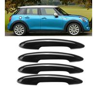 Jonikuper 4PCS Gloss Black Door Handle Covers for MINI for Cooper Countryman F55