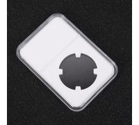 Jonikuper 5 Pcs Commemorative Coin Slab Holder Display Case for Coin Storage and Protection, Clear Acrylic Box with Foam Insert, 8.5 x 6 x .3 cm