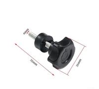 Jonikuper 5-Piece Star-Shaped Thread Clamping Handle Set with M6 Screw-On Knobs for Lathe, Drill Press, Routing Jigs and Workshop Equipment(SKU)