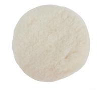 Jonikuper 7-Inch Lamb's Wool Buffing Wheel Pad Set for Automotive, Marine & Aerospace Polishing - 6-Pack, 180 mm, Washable, Compatible with Pneumatic and Electric Polishers(SKU)