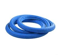 Jonikuper 700x23c Solid Tyre, Non-Inflatable Tubeless Design, High-Density Rubber for 700x18/23/25c Wheels, Black or Blue (Blue)