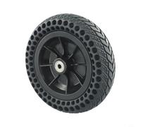 Jonikuper 8 Inch Electric Scooter Solid Tire 200x50 Whole Wheel with Lasting Plastic Hub, Black Replacement Wheel Compatible with Most 8 mm Axle Models for Private Land Use