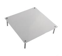 Jonikuper Acrylic Cake Stand for Dessert Display, 25.4 cm Tiered Cupcake Stand, Reusable Clear Cake Server for Wedding Party Buffet, Compatible with Fruit Cakes and(Large size 25.4cm)