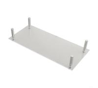 Jonikuper Acrylic Display Stand for Desserts, Bakery, Cupcakes, Figures, Cosmetics and Jewelry - Clear Riser Rack with Sturdy Base, 20x9x3.5cm, 25.4x12x5cm, 30x12.7x7cm,(20 * 9 * 3.5cm)