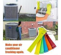 Jonikuper Air Conditioner Fin Comb Set for Cleaning and Repairing Condenser Fins, Includes Metal Comb and Dual Brushes (1 x Metal Comb, 1 x Brown Brush, 1 x White Wing