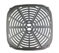 Jonikuper Air Fried Plate Tray,Square Replacement Basket Tray,Non-Stick,Compatible With Air Fryers,Dishwasher Safe 22.5x22.5cm