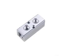 Jonikuper Aluminium Air Manifold Distributor with 1/2 Inch Thread Port for SY30 Series Pneumatic Tools and Woodworking Applications(2F)