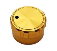 Jonikuper Aluminum Alloy Mechanical Brake Knob Compatible with For REVO BEAST X Baitcasting Fishing Reel, For CNC Machined Resistant Replacement Part for Repair or Upgrade,(gold)