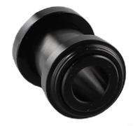 Jonikuper Aluminum Alloy Rear Shock Bushing Hardware Kit for and For Fox, 8mm Bolt Diameter, Multiple Sizes 22.2mm/24mm/25.4mm/38mm/41.4mm, Black(8mm*22.2mm)