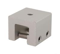 Jonikuper Aluminum Standing Seam Clamp for Solar PV Mounting on Folded Sheet Metal Roofs - Pre-Assembled, Stainless Steel Screws & Washers, 1 or 4 pcs(1Pc)