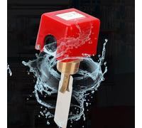 Jonikuper Automatic Iron Paddle Water Flow Switch, G1/2 G3/4 G1 Valve Sensor for Liquid Control, 0-0.8 MPa Pressure Range, 0-80°C, HFS Series(HFS-25 HFS-25)