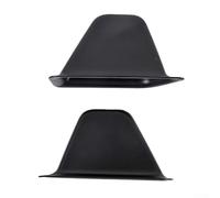 Jonikuper Black Alloy Trim For Ring for Corvette C7 14-19, 8PCS Set, Aluminum Air Condition, Gear Shift and Volume Control Decorative Cover, Scratch-Resistant,