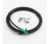 Jonikuper Brake Hose Kit 2m Rubber and Steel Hydraulic Line Tube Compatible with R1/R1R/RO/For RX/T1/For Mega/The FR in Multiple Colours(Green)