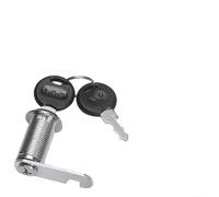 Jonikuper Cam Lock for Cabinet, Mailbox, Drawer, Cupboard, Locker - 16/20/25/30mm Cold Rolled Steel with 2 Keys, Keyed to Differ, Compatible with Wood, Metal & Glass(30mm)