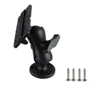 Jonikuper Car Rear Headrest Holder for Mobile Phone and Tablet - Metal Folding Adjustable Bracket with Double-Pole Support, Fits 4.7 to 13 Inch Devices, Compatible with