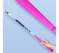 Jonikuper Carbon Fiber Short Fishing Rod 19 Tune 6H Stream Pole with 38cm Shrink Length for Black Pits Competition and Big Fish Fishing, 0.8m-5.4m Length Range(2.1m)