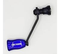 Jonikuper Carbon Single Handle with Knob for Daiwa Fuego Salamandura Prorex For LT Fishing Reels, 16g Lightweight Replacement Part for Reel Repair or Upgrade(blue)