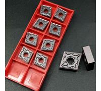 Jonikuper CNMG120404-MA BP1125 Carbide Turning Inserts 10pcs, Indexable Insert for MCLNR/L Tool Holders, Suitable for -Finishing and Finishing(SKU)