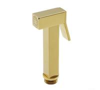 Jonikuper Copper Toilet Bidet Sprayer With Square Nozzle, High Water Pressure Handheld Hygiene Attachment, Ergonomic Handle, For Bathroom Cleaning(Shine Gold)