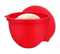 Jonikuper Countertop Mixer Silicone Bowl Insert 5 Quart - Reusable Mixing And Storage Liner, High Temp Resistant, For Batter, Dough, Marinating, No Transfer Needed(460g Red)