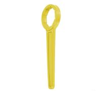 Jonikuper Drum Cap Spanner Opener Suits 20L-30LCubes Plastic Bucket Cap Spanner, Fit The Most Common Sizes of Plastic Drums(Yellow)