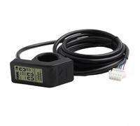 Jonikuper E-For Bike Display Panel Meter for 24V 36V 48V Electric Bicycles with Waterproof Connector, Speed, Trip Data, Battery Indicator and Cruise Control (Standard)