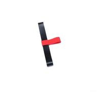 Jonikuper Elastic Scuba Diving Tank Hose Retainer Band, Lasting Rubber and Nylon Cylinder Strap for Stowing or Deploying Regulator Hoses in Stage, Deco or Sidemount Rigs, Fits 6L and 11L-12L(Red)(6L)