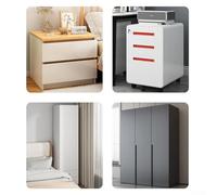 Jonikuper Fingerprint Drawer Lock for Home & Office, 35mm For Slim -Embedded Design, Low Power Consumption with AI Chip, Compatible with