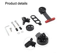 Jonikuper For Bike Computer Bracket Adapter Base for, & - Telescopic Adjustable Stem Mount Extension (85-110mm)