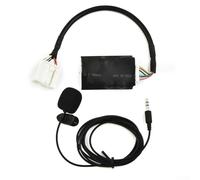 Jonikuper For Honda For Acura Blue-tooth Music Interface Adapter, Aux Cable Module with Microphone for Accord For Odyssey For Civic For CRV Fit Stereo System