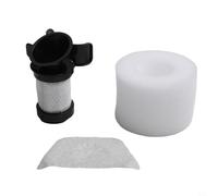 Jonikuper For Shark Vacuum Cleaner Replacement Filter Kit for IF100, IF200UK, IF250UKT, IR70 & For DuoClean For X30/For X40/F60/F80 Models - 1 Filter Element For + 1 Filter Cotton(sku)