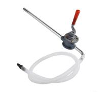 Jonikuper Fuel Transfer Pump, Hand Crank Rotary Pump Aluminum Oil Transfer Pump With Adjustable Tube Length High Flow Rate 15L/Min For Diesel Engine Oil Gear Oil Hydraulic Oil