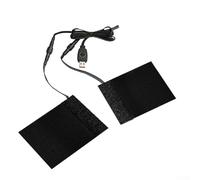 Jonikuper Heated Grips Motorcycle Heated Grips, USB Heating Grip, Motorcycle Handlebar Heated Pad, Warm Heated Grip Kit Pads, Adjustable Temperature