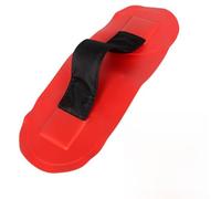 Jonikuper Inflatable Boat Grab Handle for Kayaks, Canoes and Dinghies - 25.8x10cm PVC Surfboard Handrail with Wide Base for Secure Grip in Black, White, Gray,(red)