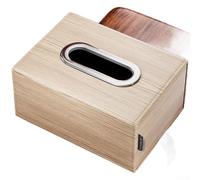 Jonikuper Leather Car Sun Visor Tissue Box Holder with Magnetic Closure - Compact Storage Organizer for Easy Use - Fit for Auto Interior - Car Tissue Box(Beige)